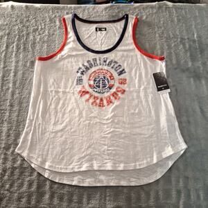Washington Wizards G-III 4Her by Carl Banks Women's Tank Top Size XL White